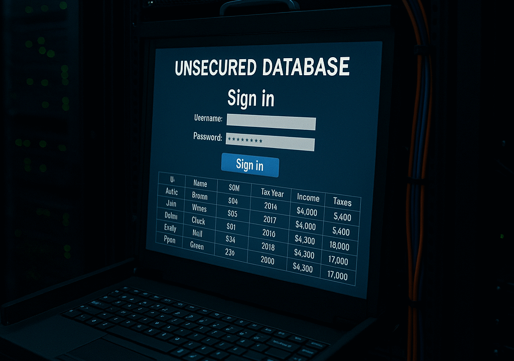 Rockerbox Tax Leak: 286GB of Client Data Exposed Online