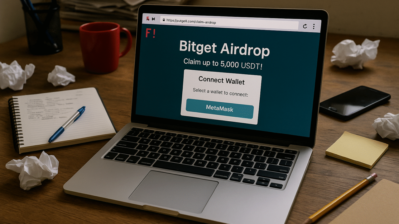 Bitget Wallet Phishing Crisis: $6.3M Stolen in Fake Airdrop Scam