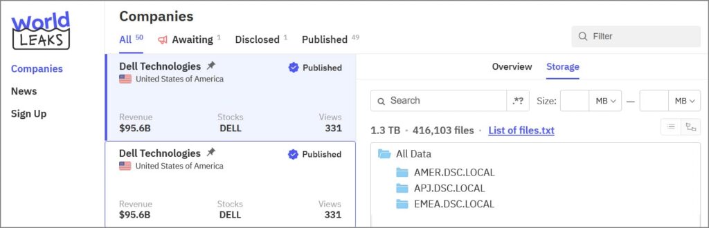 Dell data breach, Recent Data breaches, data breach 2025