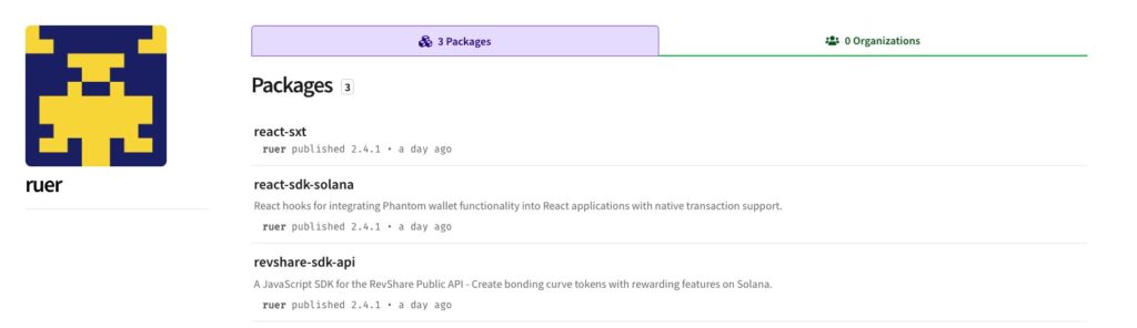 google chrome, npm packages